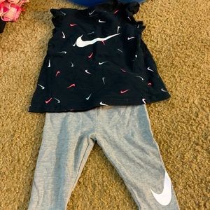 Little girls Nike outfit